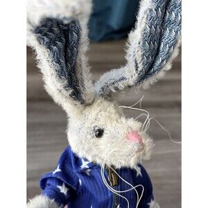 TY Attic Treasure WASHINGTON The Bunny Plush Easter America Decor 13”